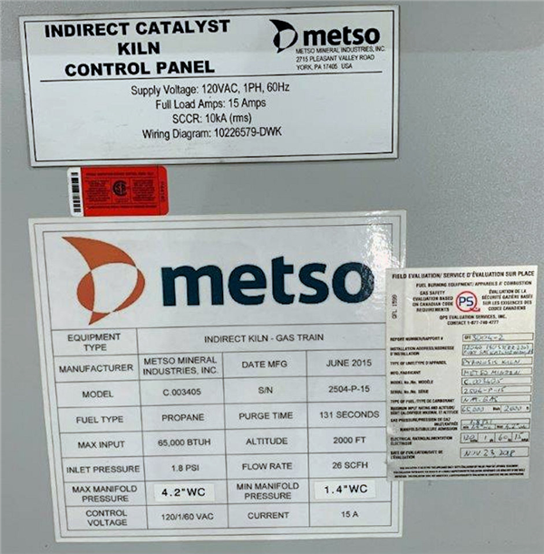 Metso Rotary Indirect Heated Reation Kiln)